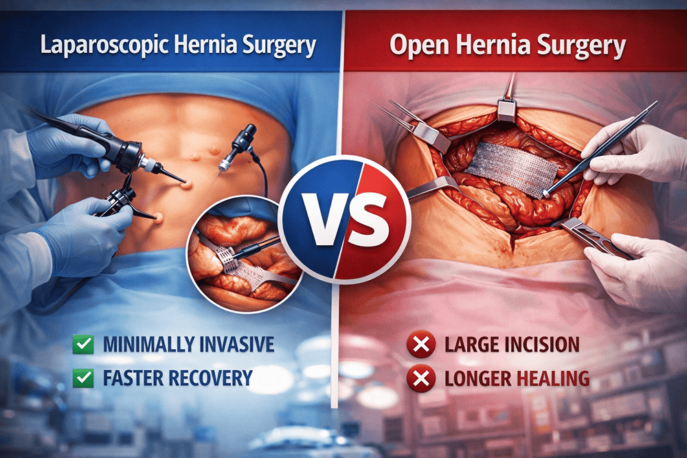 Laparoscopic vs Open Hernia Surgery: The One Choice That Speeds Up Recovery