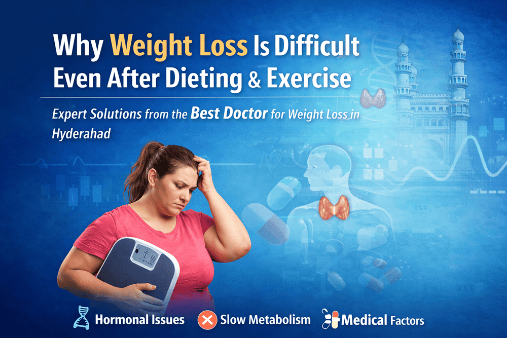 Why Weight Loss Is Difficult Even After Dieting and Exercise